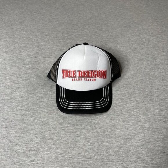 True Religion Unisex Logo 100% Cotton Trucker Hat main image 7